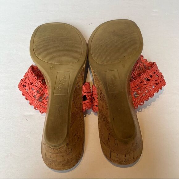 Dexflex Comfort Women's Sandals Size 9 Cork Tan/Pink - Picture 4 of 8